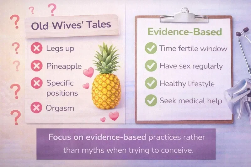 Legs Up After Sex & Other TTC Old Wives' Tales: What Actually Works?