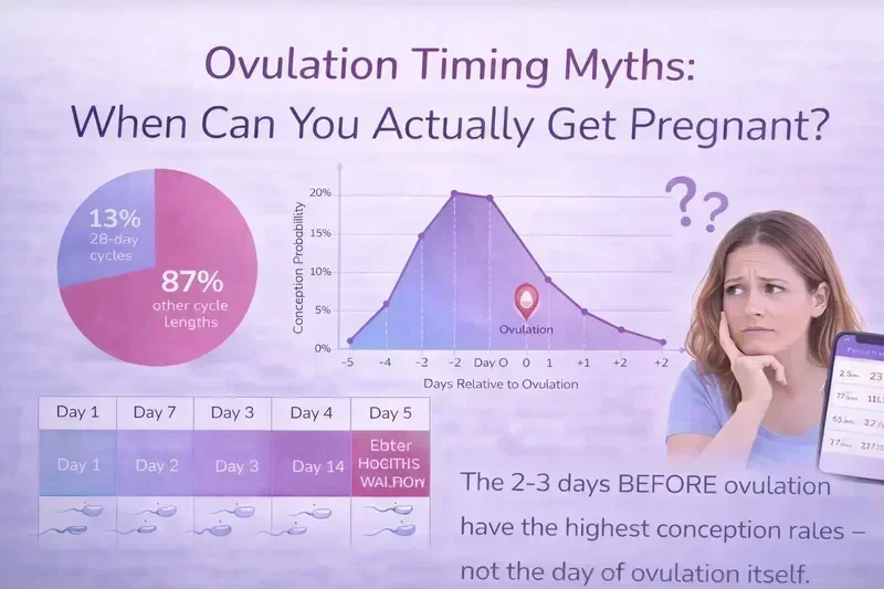 Ovulation Timing Myths: When Can You Actually Get Pregnant?