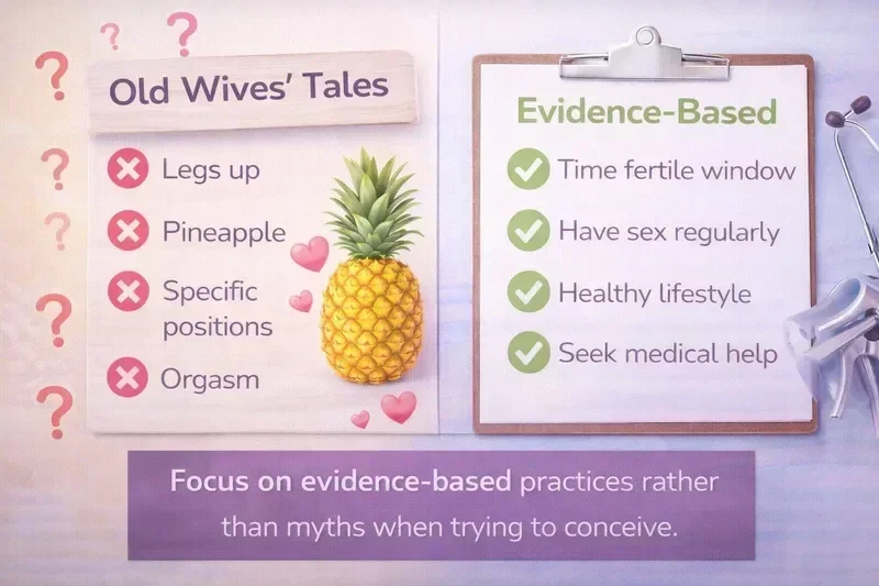 Legs Up After Sex & Other TTC Old Wives' Tales: What Actually Works?